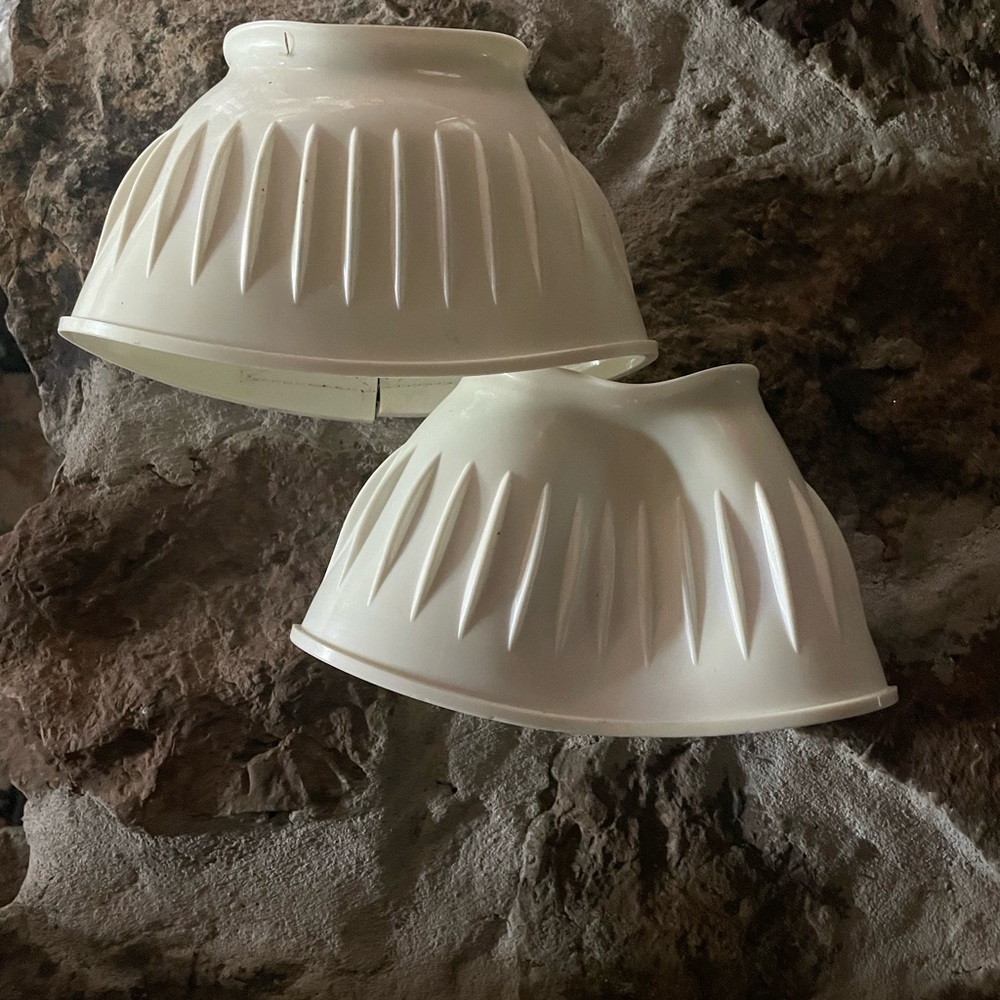 Large bell boots with Velcro